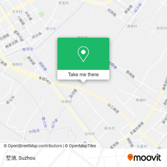 墅塘 map