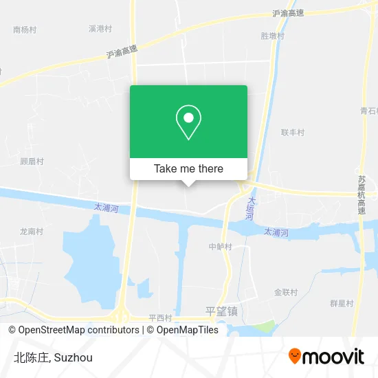 北陈庄 map