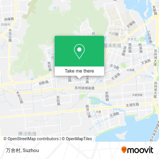 万舍村 map