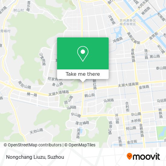 Nongchang Liuzu map