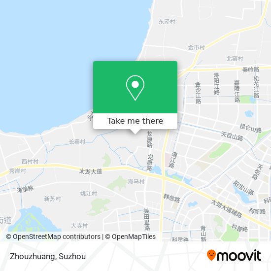 Zhouzhuang map