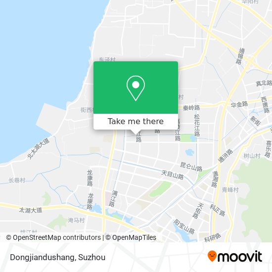 Dongjiandushang map