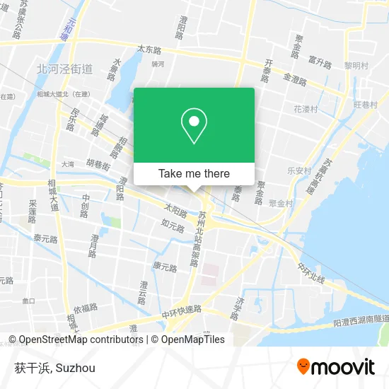获干浜 map