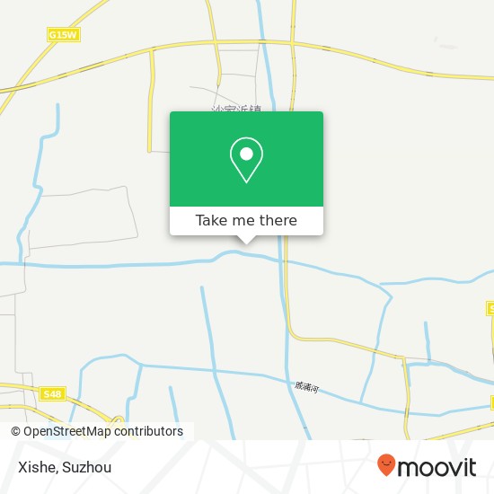 Xishe map