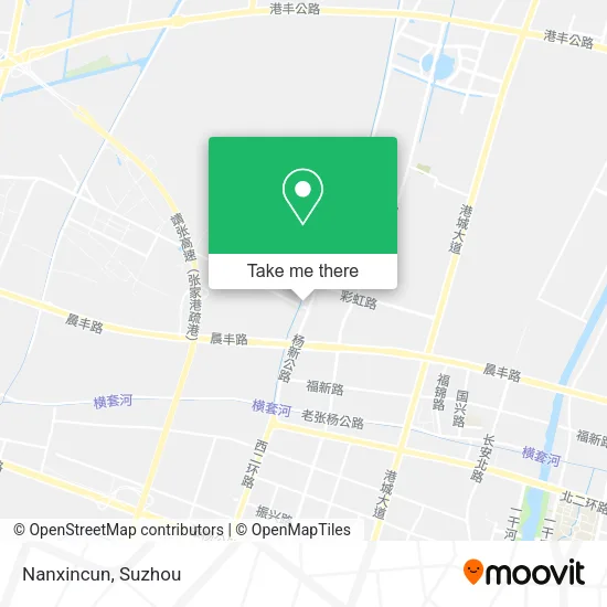 Nanxincun map