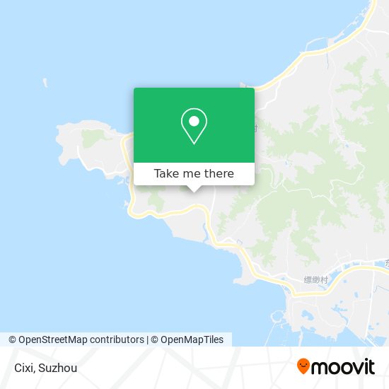 Cixi map
