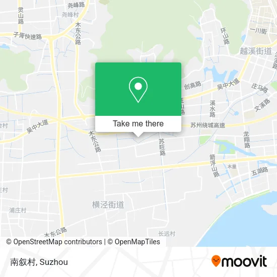 南叙村 map