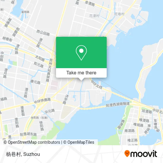 杨巷村 map