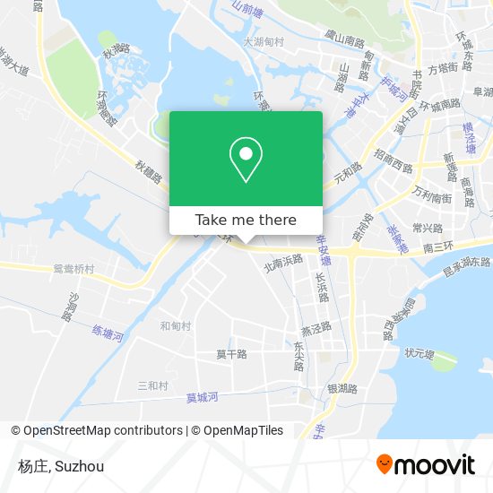 杨庄 map