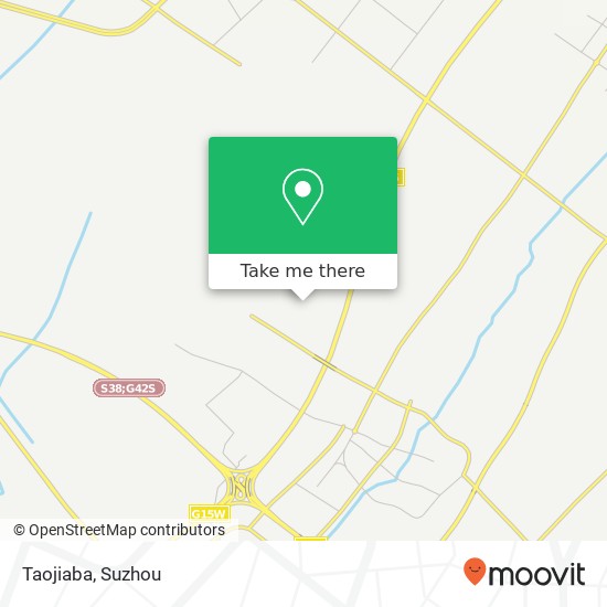 Taojiaba map