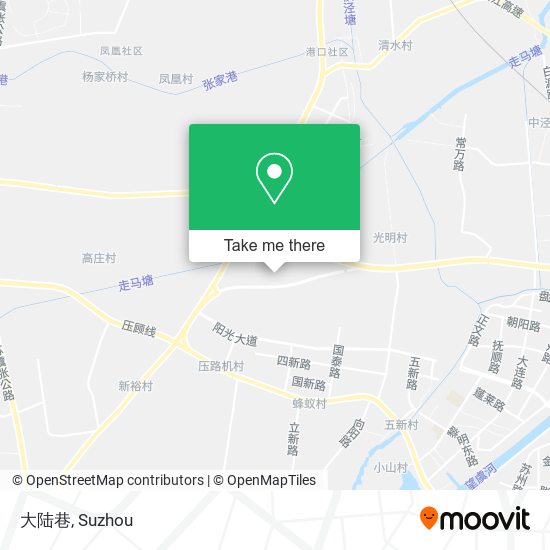 大陆巷 map