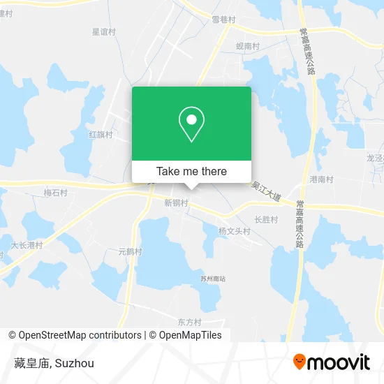藏皇庙 map