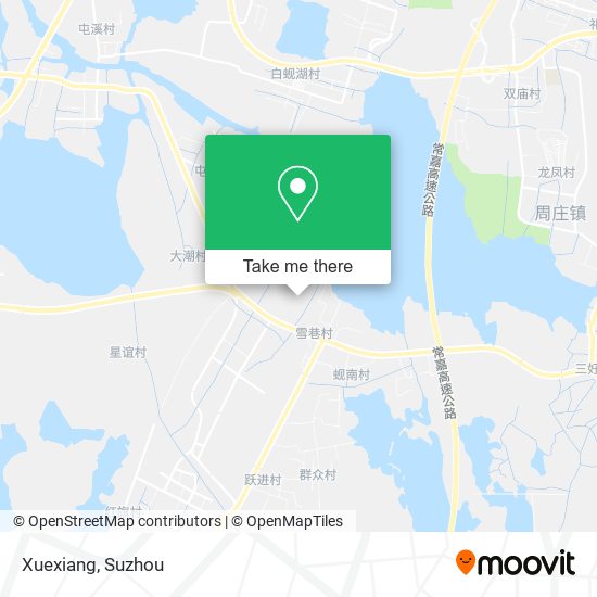 Xuexiang map