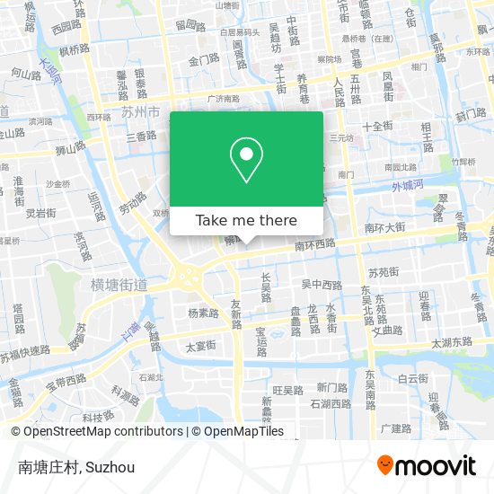 南塘庄村 map