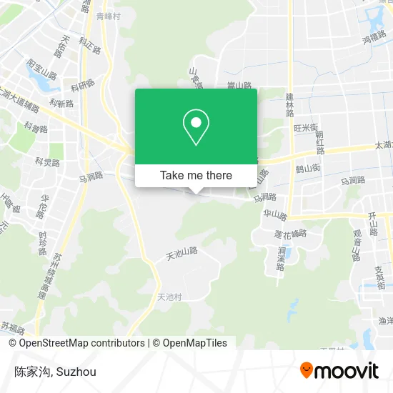 陈家沟 map