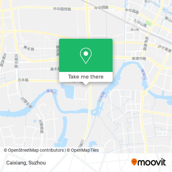 Caixiang map