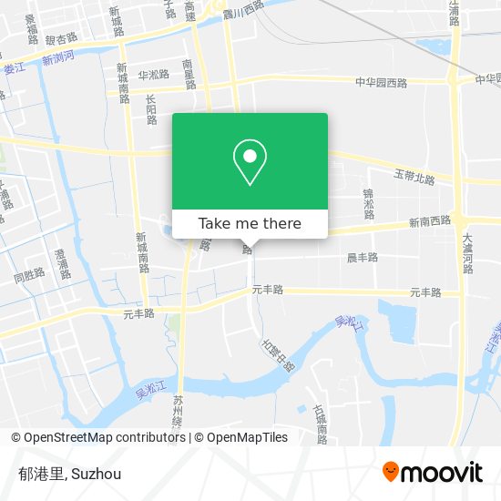 郁港里 map