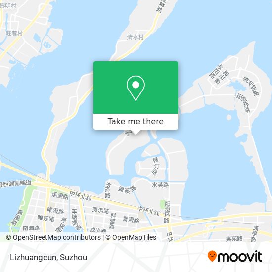 Lizhuangcun map
