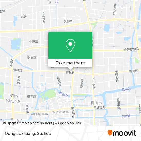 Donglaozhuang map