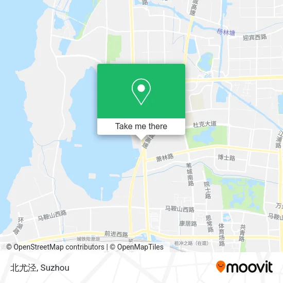 北尤泾 map
