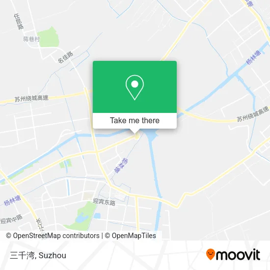 三千湾 map
