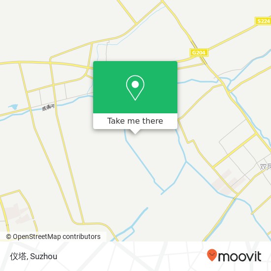 仪塔 map