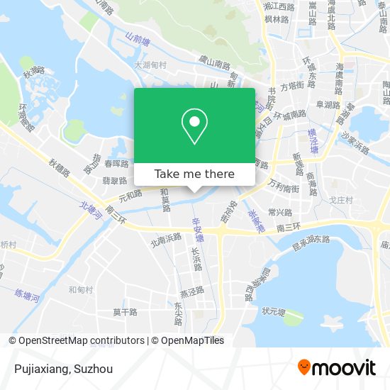 Pujiaxiang map