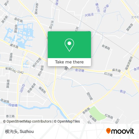横沟头 map