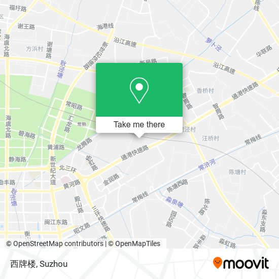 西牌楼 map