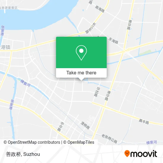 善政桥 map