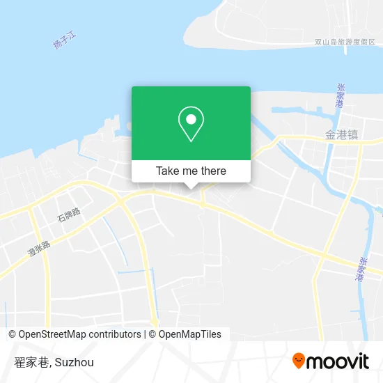 翟家巷 map