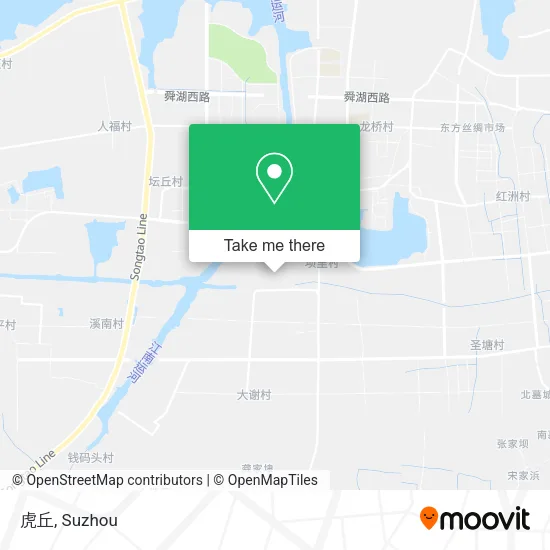 虎丘 map