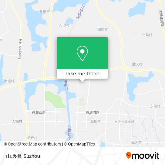 山塘街 map