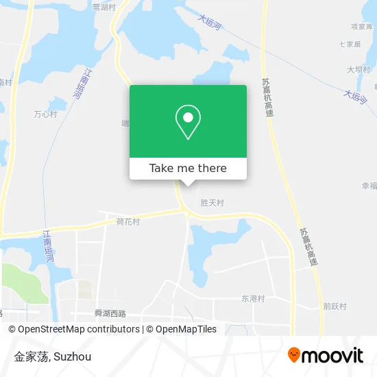 金家荡 map