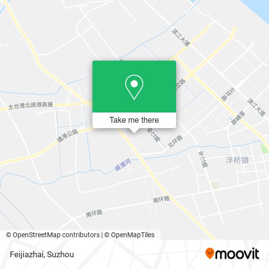 Feijiazhai map