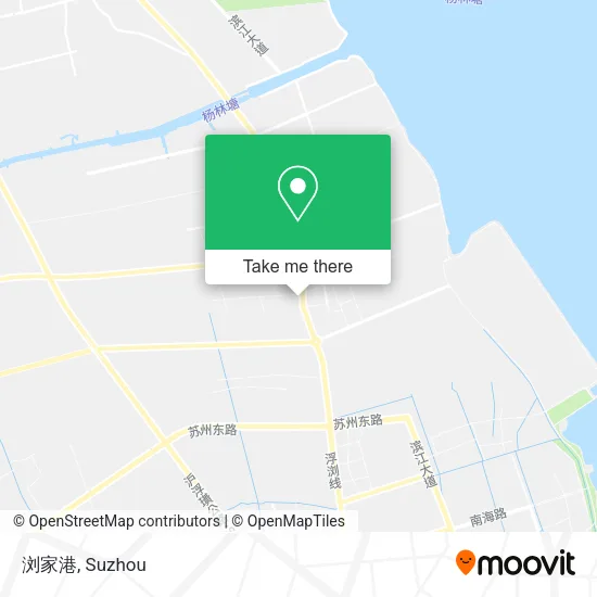 浏家港 map