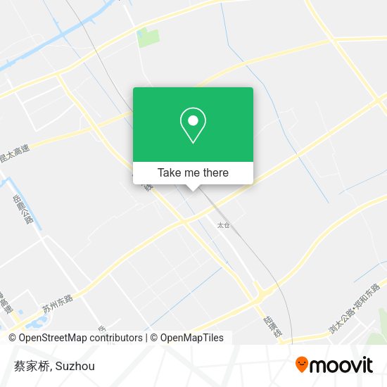 蔡家桥 map