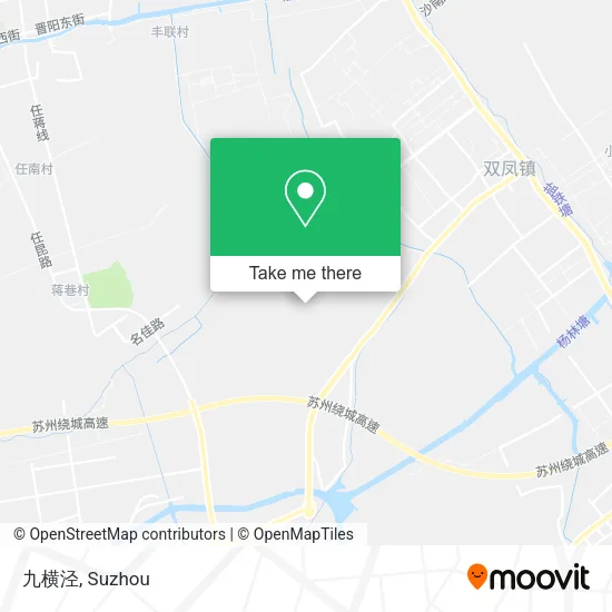 九横泾 map
