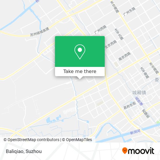Baliqiao map