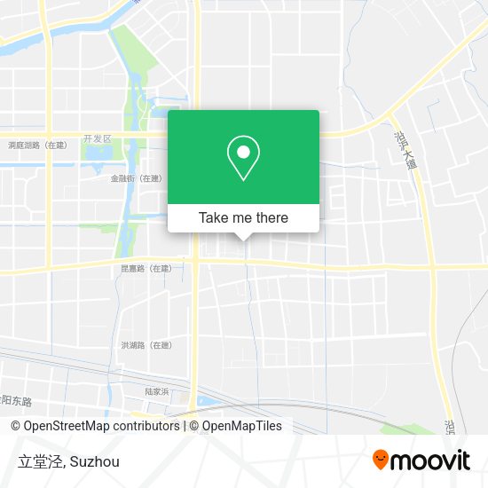立堂泾 map