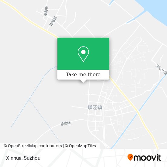 Xinhua map