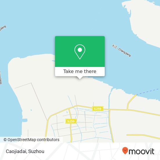 Caojiadai map
