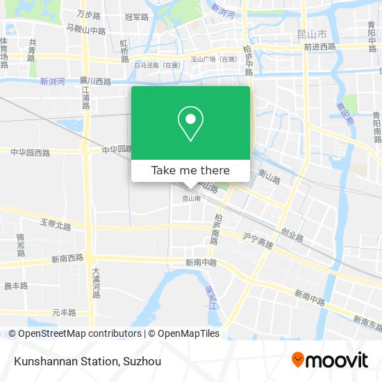Kunshannan Station map