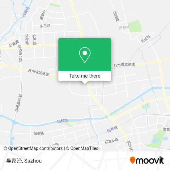 吴家泾 map
