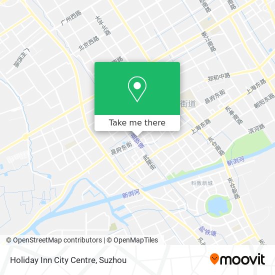 Holiday Inn City Centre map