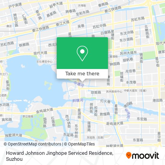 Howard Johnson Jinghope Serviced Residence map