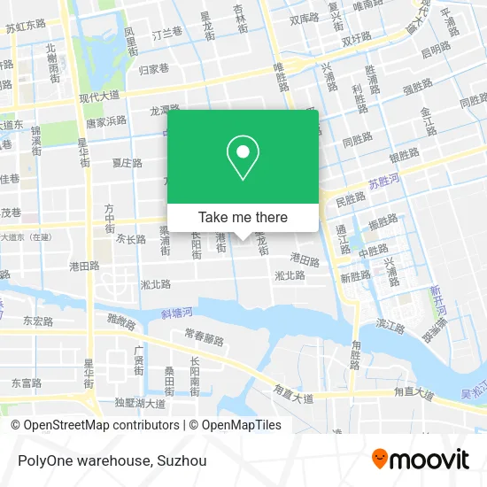 PolyOne warehouse map