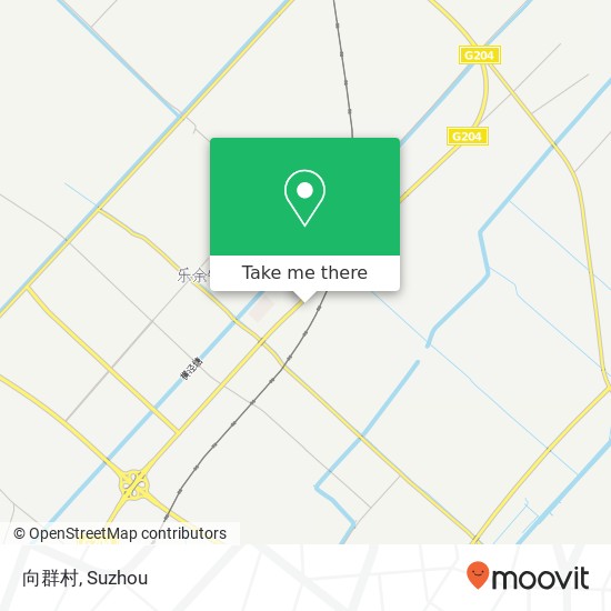 向群村 map