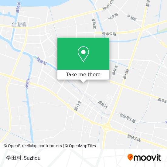 学田村 map
