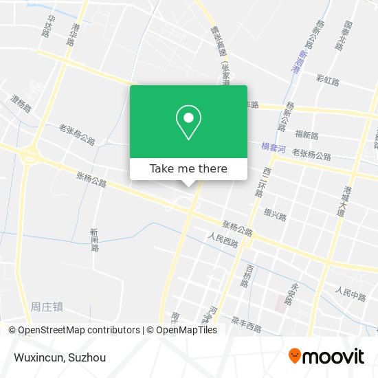 Wuxincun map